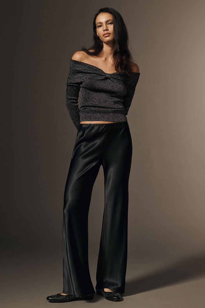 The Tilda Pull-On Wide-Leg Trousers