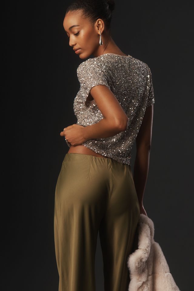 The Tilda Pull-On Wide-Leg Trousers #3