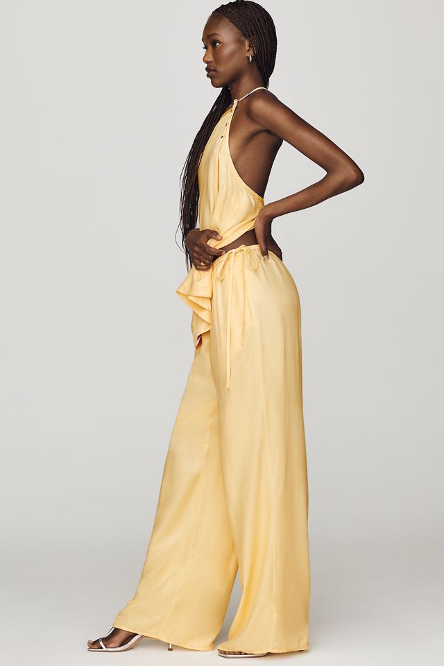By Anthropologie Silky Wide-Leg Trousers #2