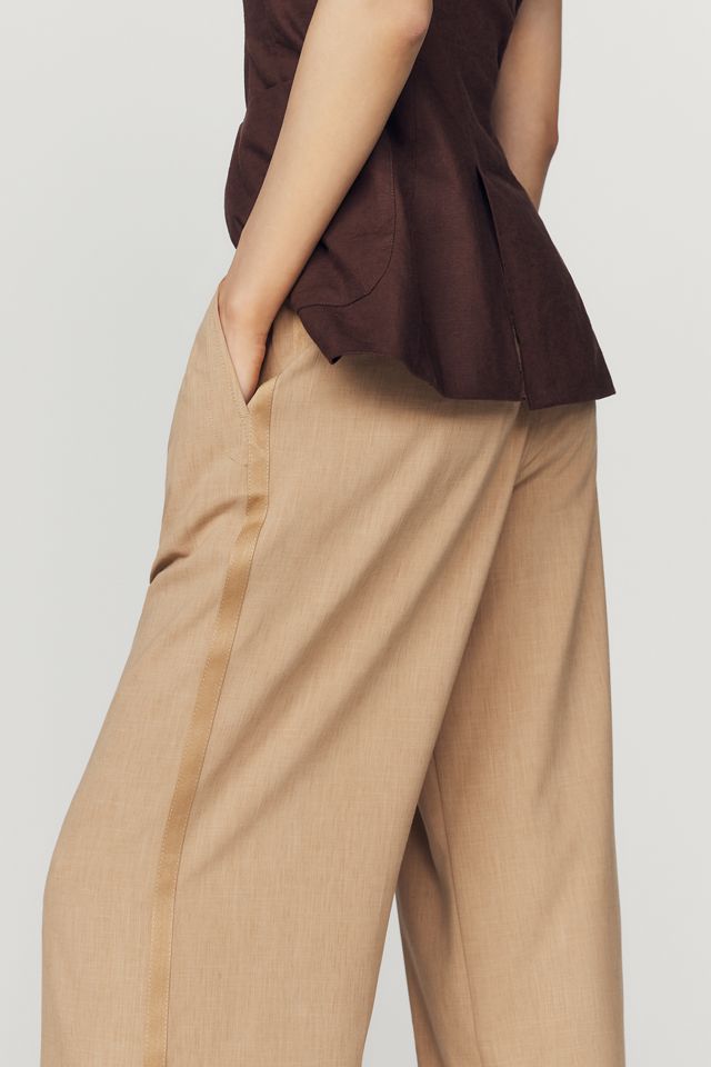 Maeve Landry Pleated Wide-Leg Trousers #2