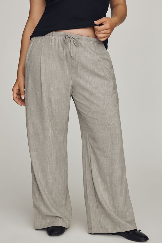 Maeve Pleated Wide-Leg Trousers #5