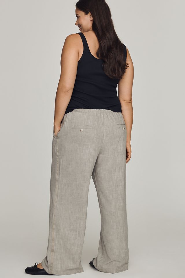 Maeve Pleated Wide-Leg Trousers #7