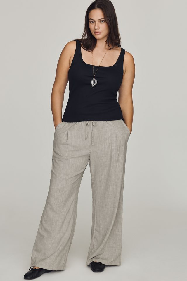 Maeve Pleated Wide-Leg Trousers #4