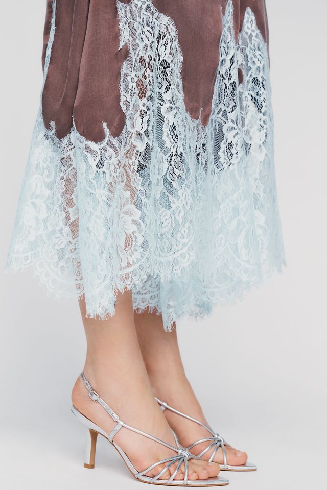Maeve Lace Trim Culotte Pants #6