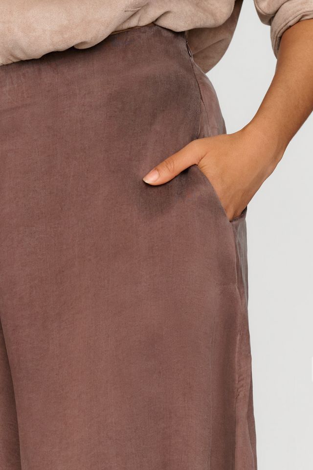 Maeve Lace Trim Culotte Pants #2