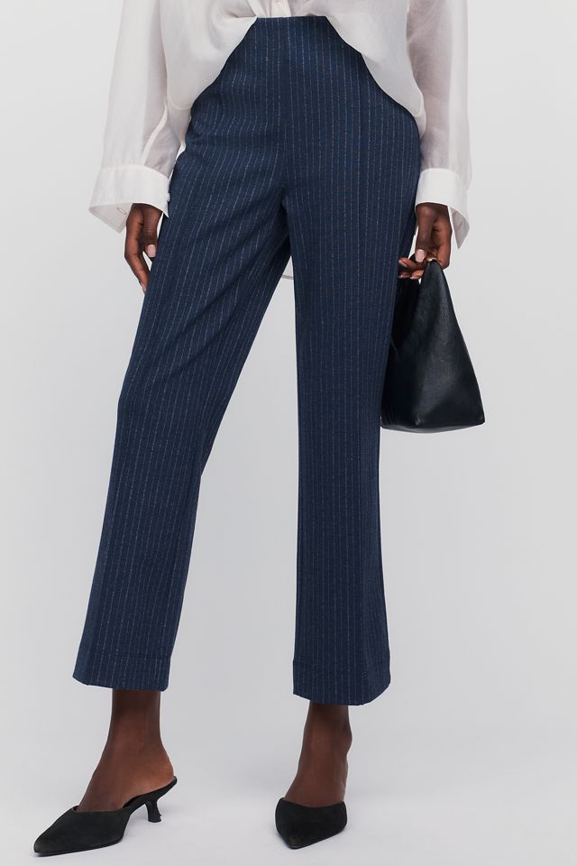 Maeve Poppy Kick-Flare Pull-On Pants #1