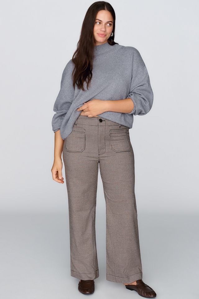 Maeve Colette Full Length Wide Leg Knit Pants #4