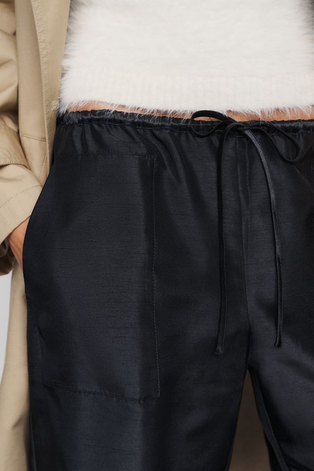 Maeve Marnie Taffeta Tapered Pants #3