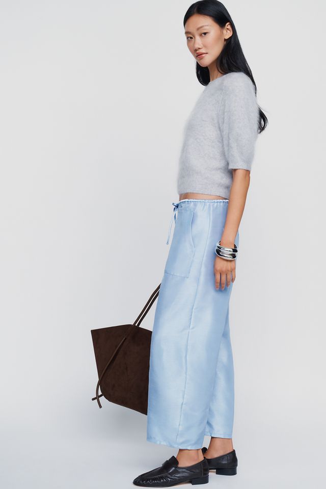 Maeve Marnie Taffeta Tapered Pants #2