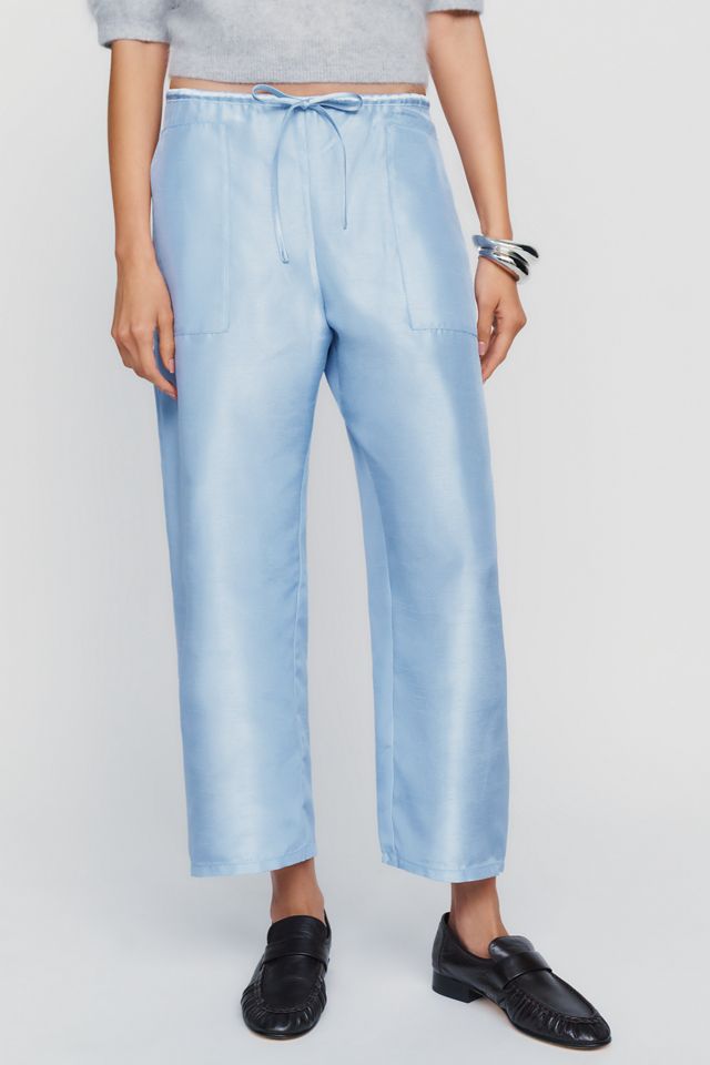 Maeve Marnie Taffeta Tapered Pants #5