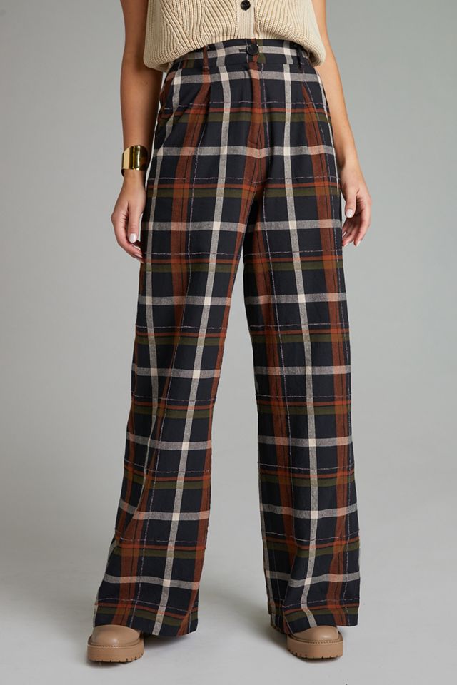 Straight Plaid Pants #2