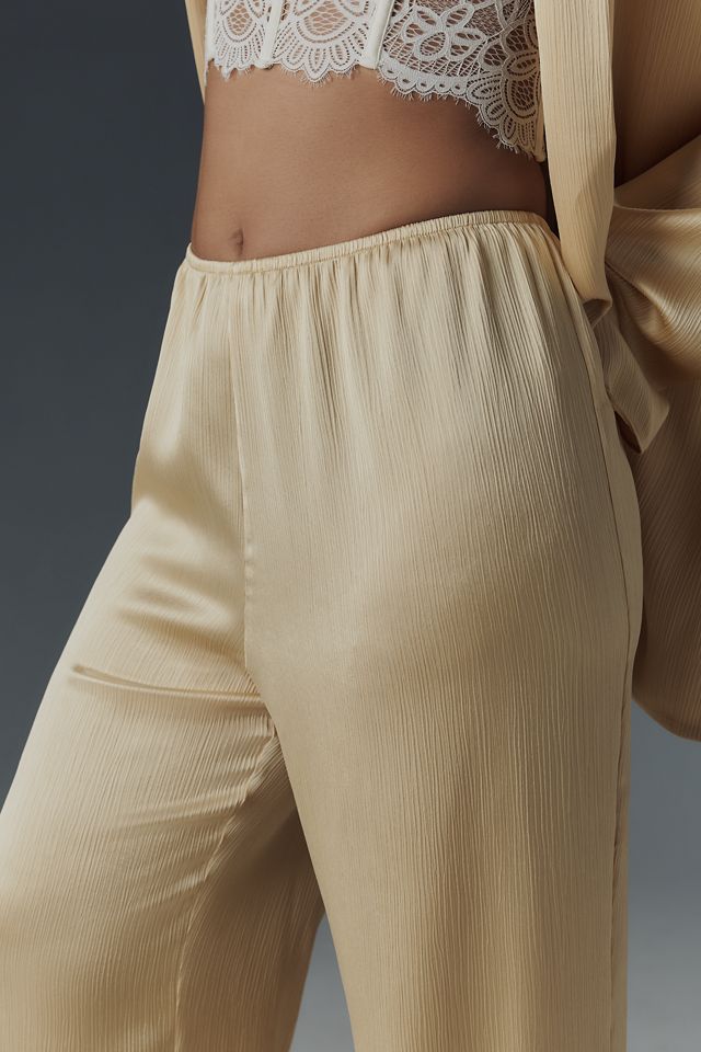 Mare Mare Pleated Satin Pants #7