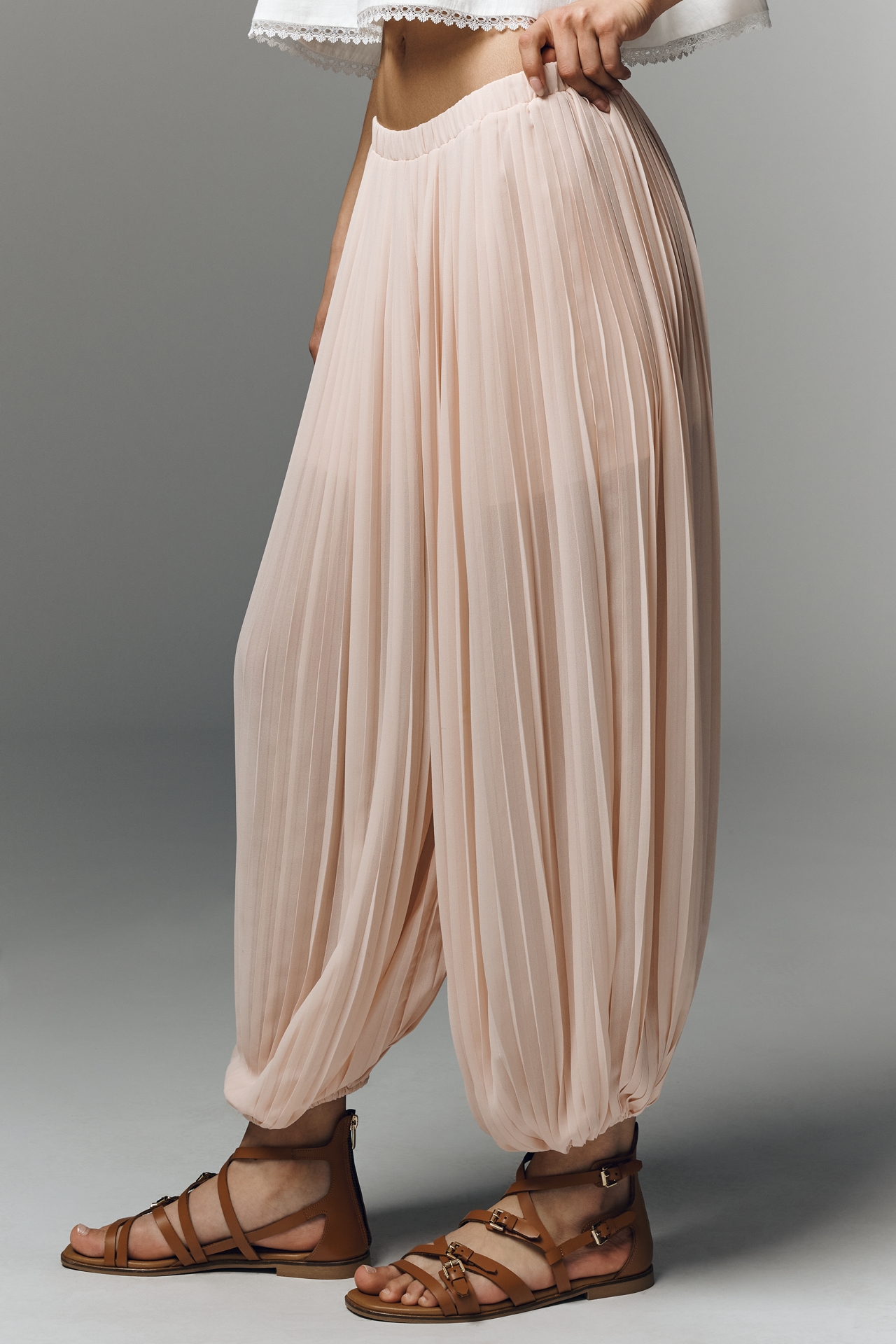 Mare Pleated Balloon Pants