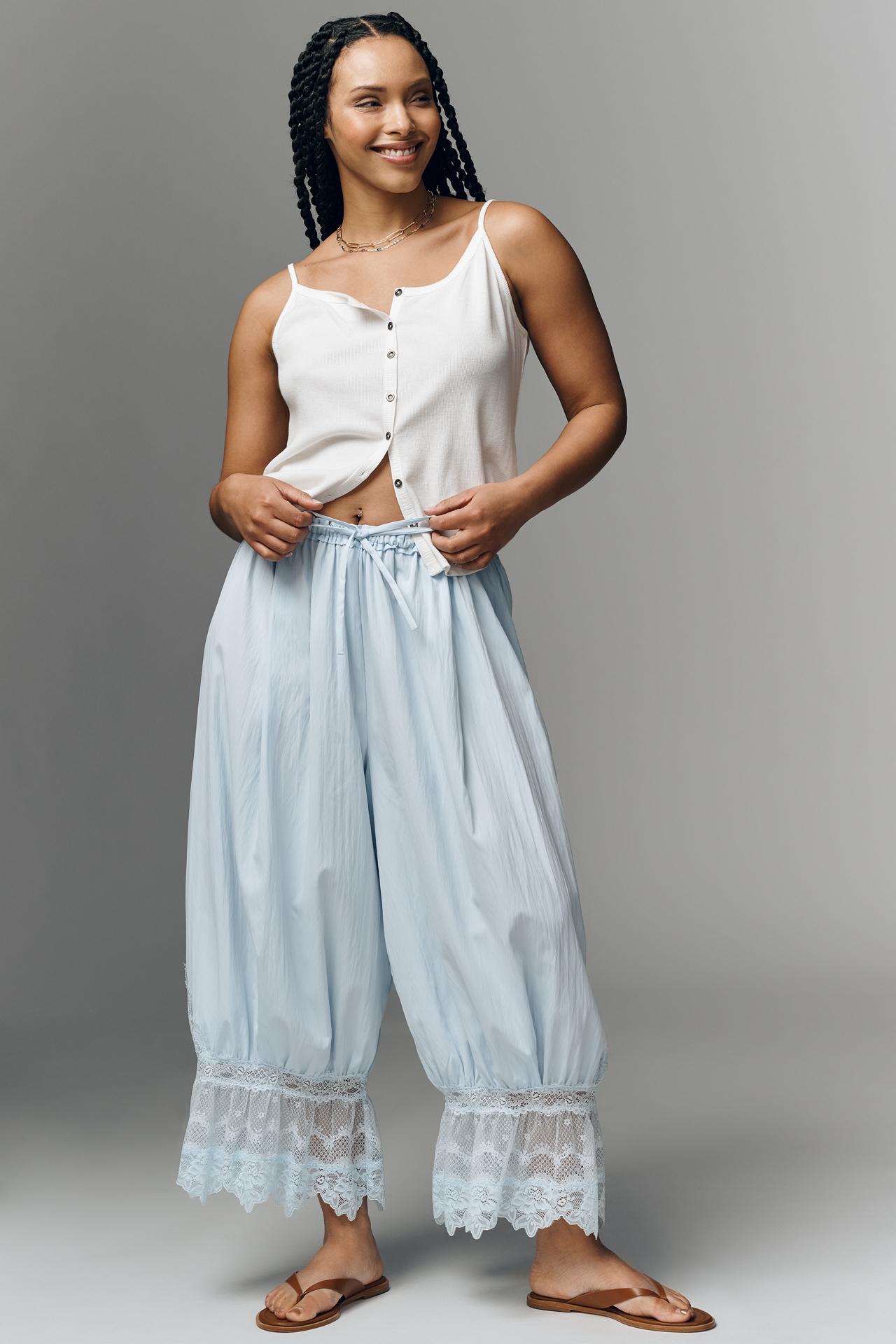 Mare Petticoat Lace Pants