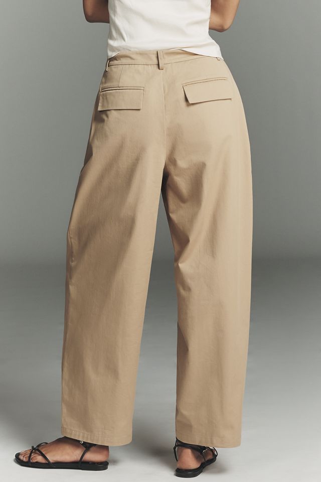 Mare Mare Cotton Tapered Chino Pants | Anthropologie
