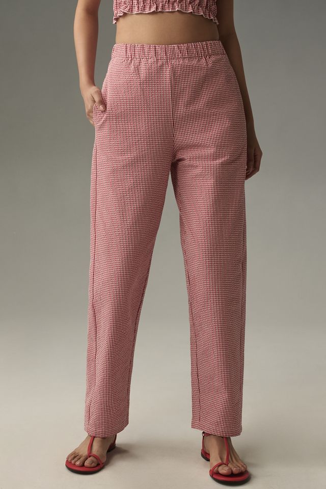 Rita Row Bang Checkered Pants #1