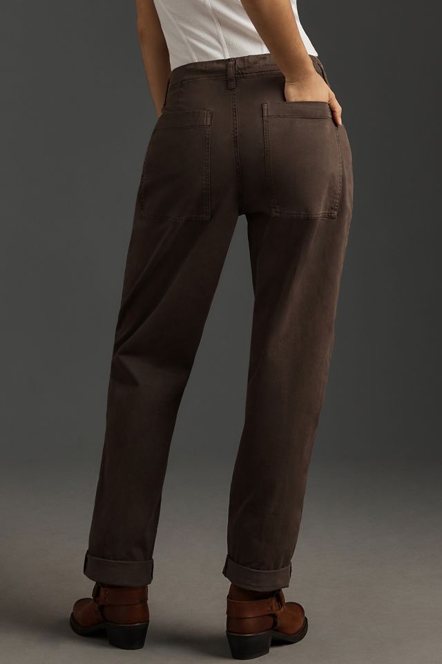 Pilcro Low-Rise Chino Pants | Anthropologie