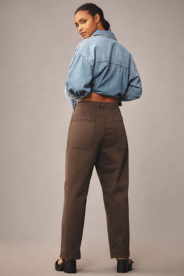 Pilcro Low-Rise Chino Pants | Anthropologie