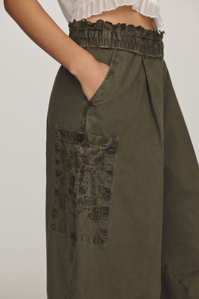 By Anthropologie Vintage Foldover Trousers #1