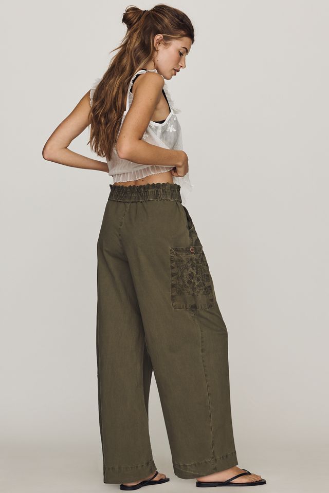 By Anthropologie Vintage Foldover Trousers #2