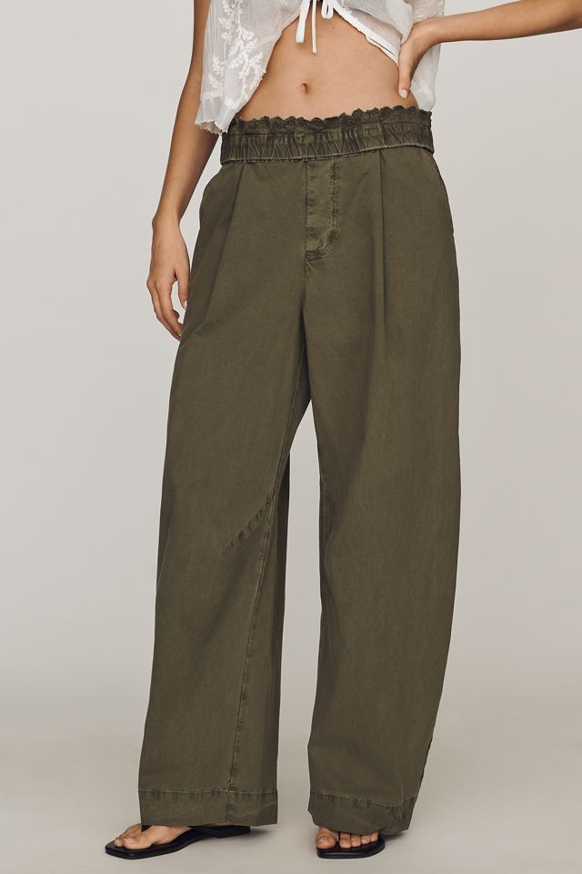 By Anthropologie Vintage Foldover Trousers #3
