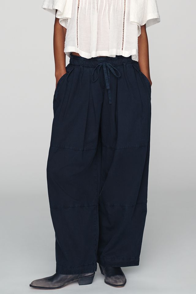 By Anthropologie Tie-Front Wide-Leg Pull-On Pants #2