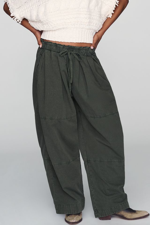 By Anthropologie Tie-Front Wide-Leg Pull-On Pants #2