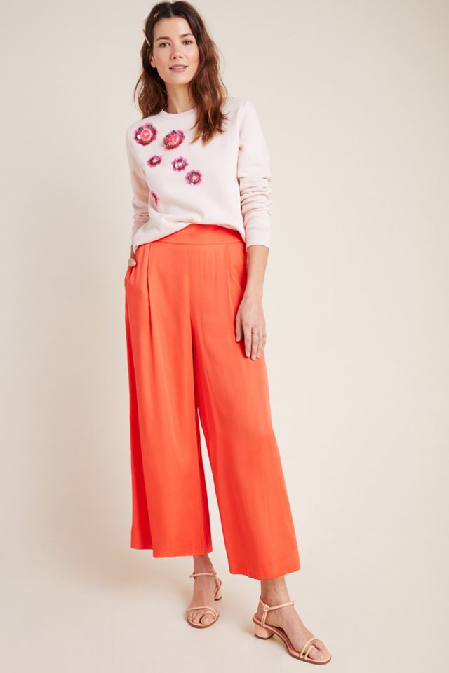Anthropologie x Delpozo Wide-Leg Trousers #1