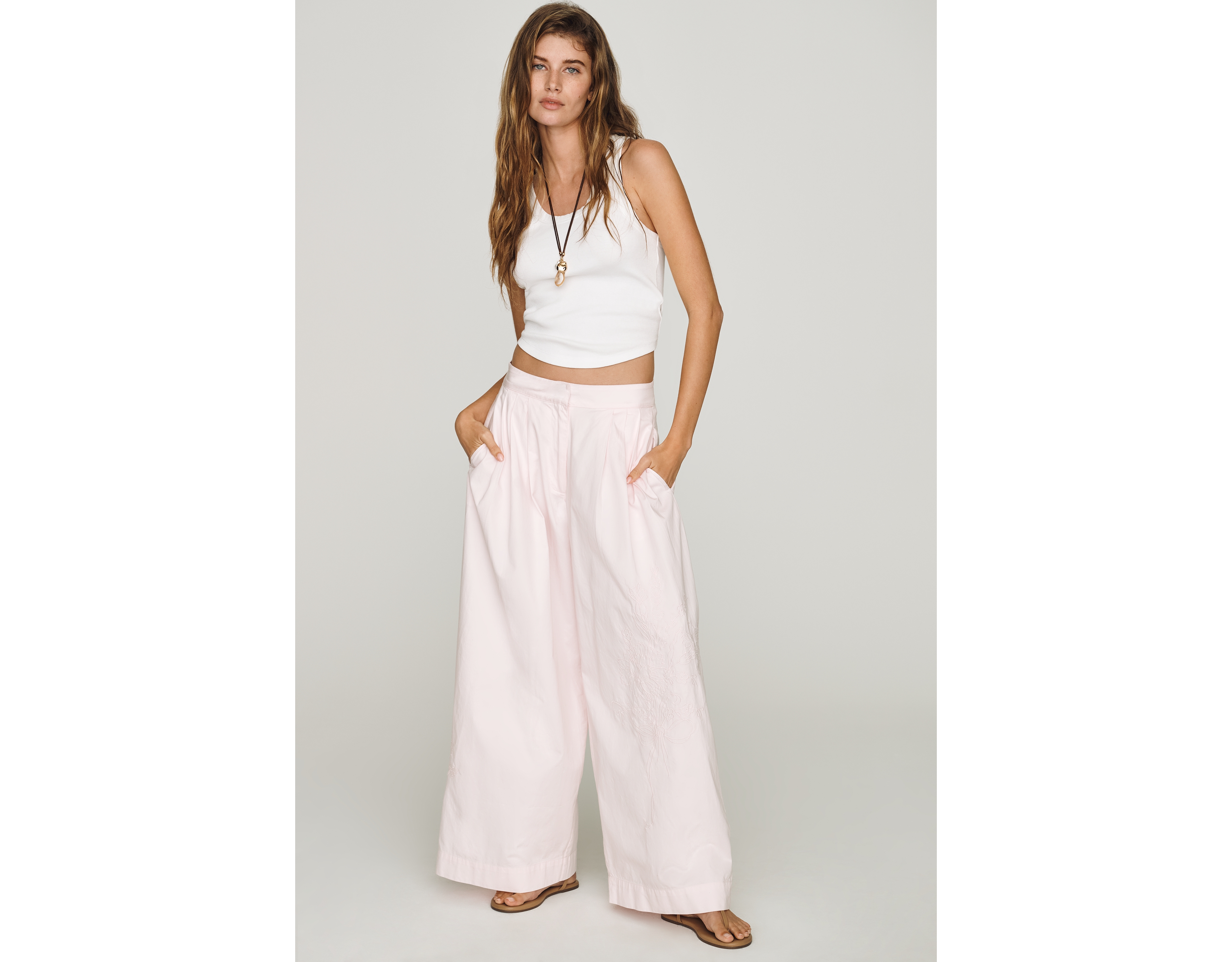 Muse Assembly Vivienne 100% Cotton Trousers