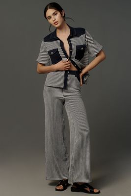 Happy Sheep Knit Trouser Pants