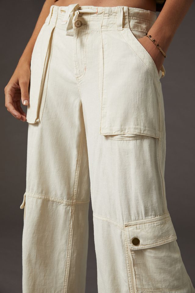 By Anthropologie Beach Cargo Pants #3
