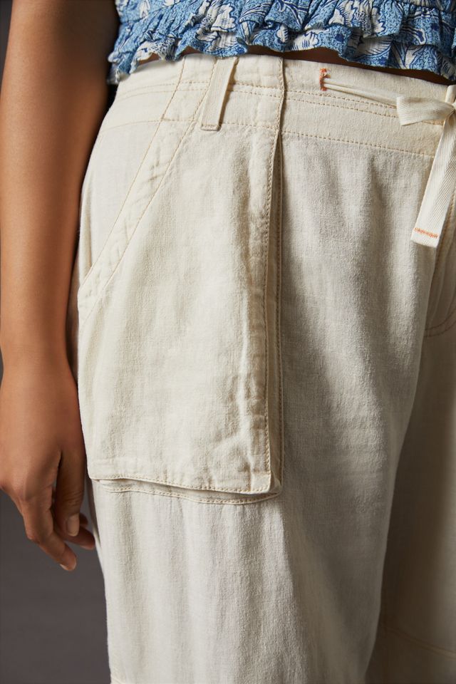 By Anthropologie Beach Cargo Pants #10
