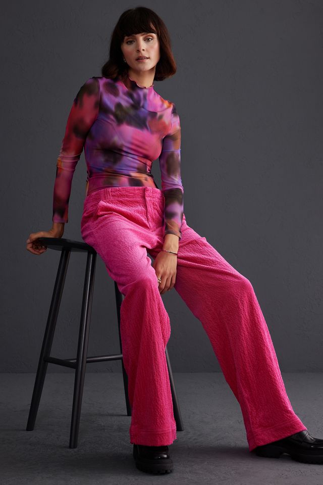 By Anthropologie Wide-Wale Corduroy Pants #4