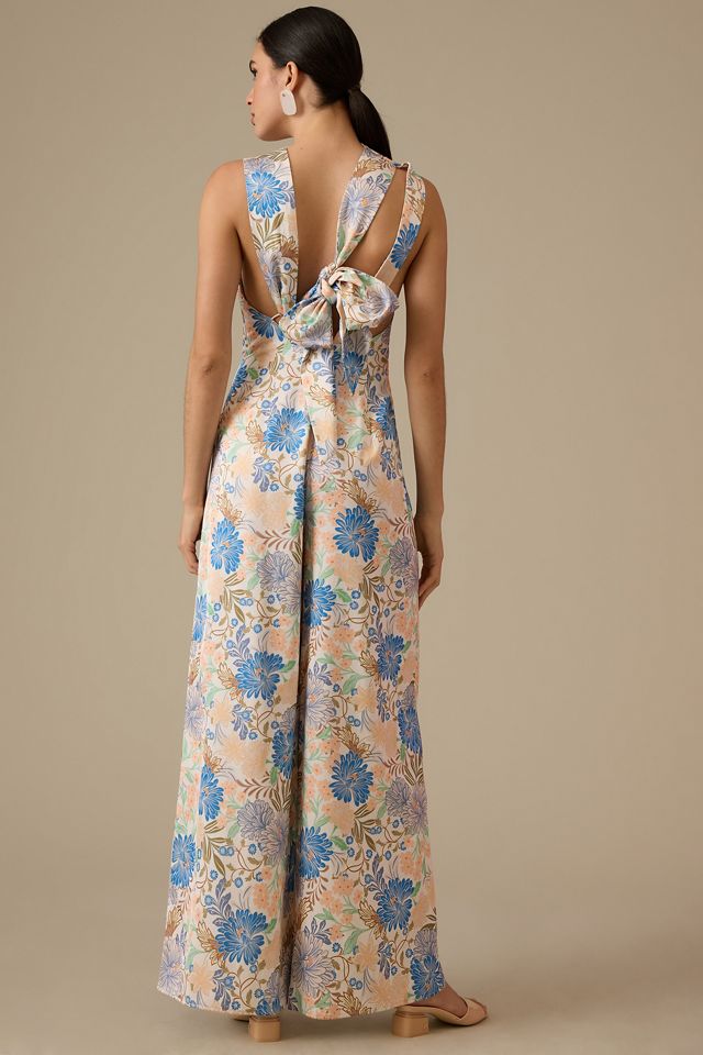 Significant Other Lana Tie-Back Jumpsuit #1