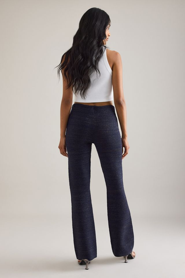 By Anthropologie Shine Knit Trousers #2