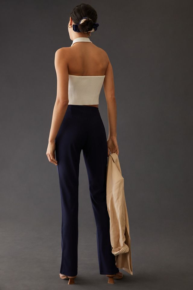 En Saison High-Waist Side-Slit Leggings #4