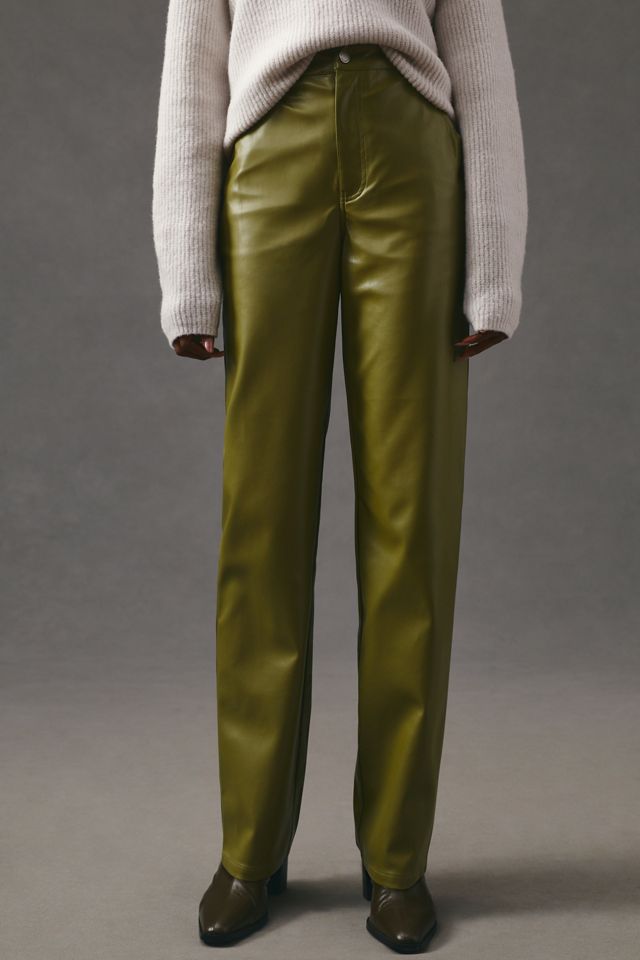 En Saison Lana Faux Leather Pants #1