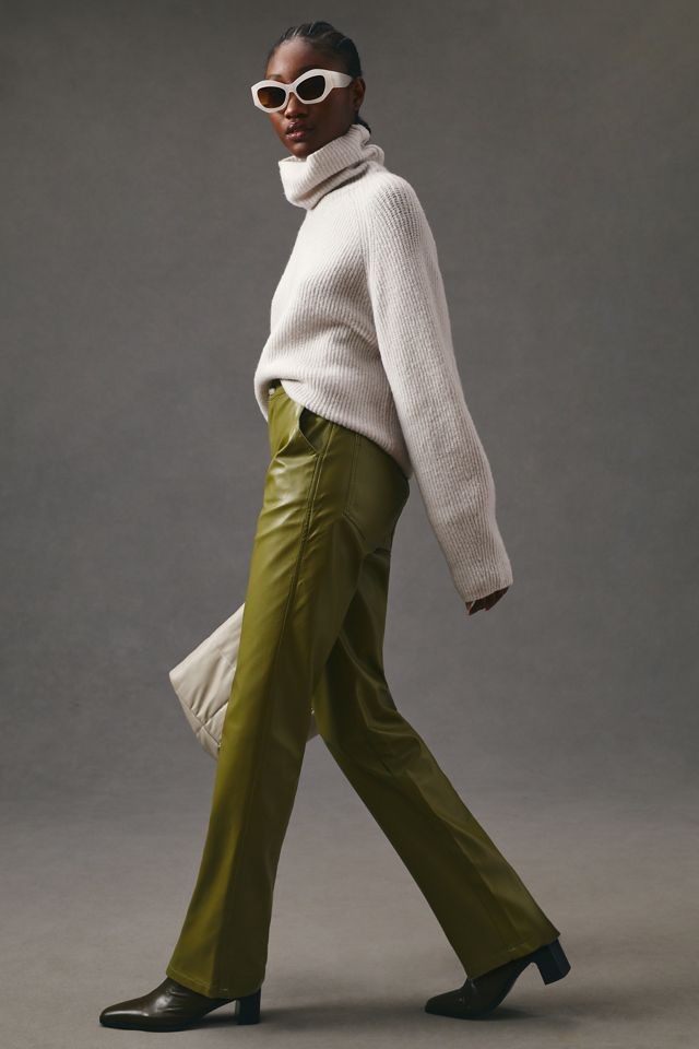 En Saison Lana Faux Leather Pants #4