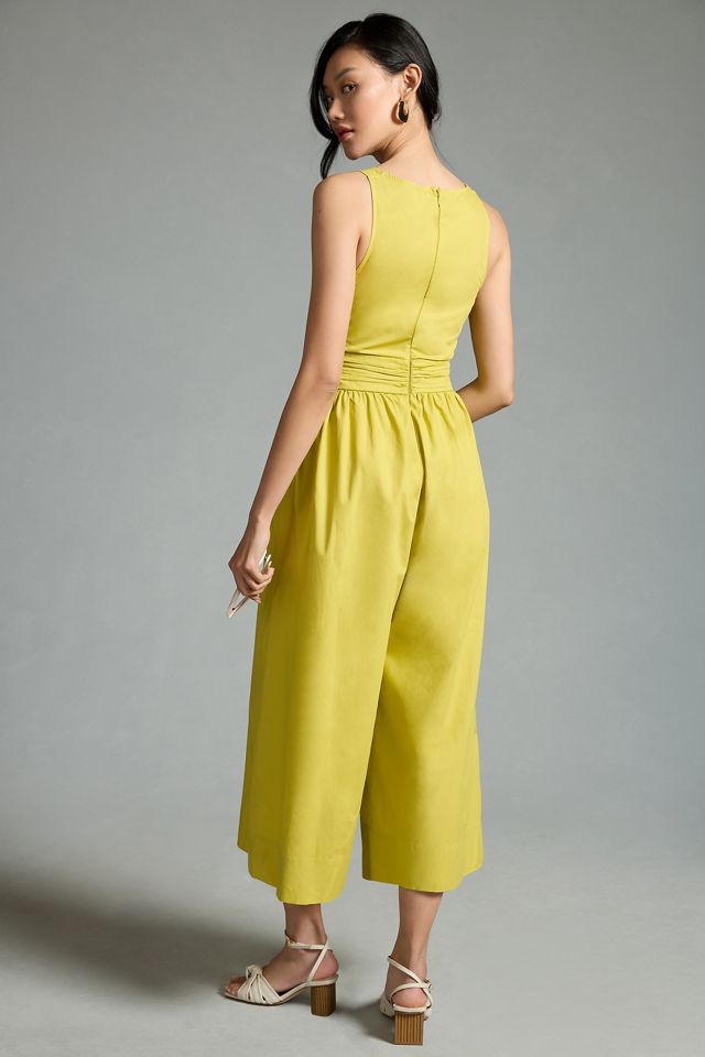 En Saison Shea Twist-Front Cutout Jumpsuit #1