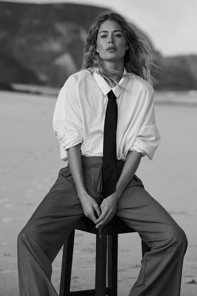 En Saison Mirabella Tie-Waist Wide-Leg Trousers #1