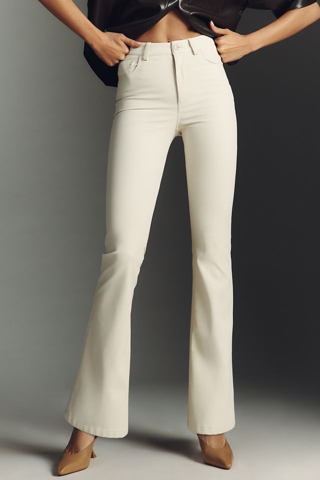 En Saison Alitzel Faux Leather Flare Pants #1