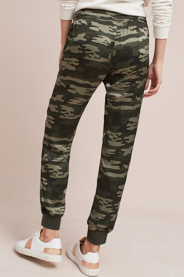 Camo Satin Joggers #3