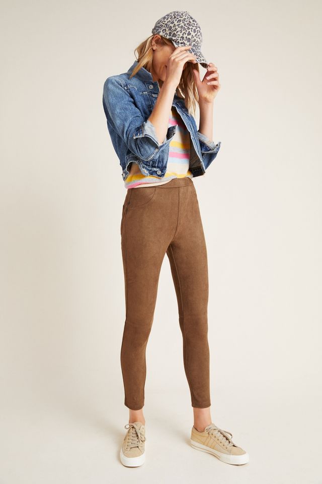 Sueded Gilla Leggings | Anthropologie Singapore Official Site