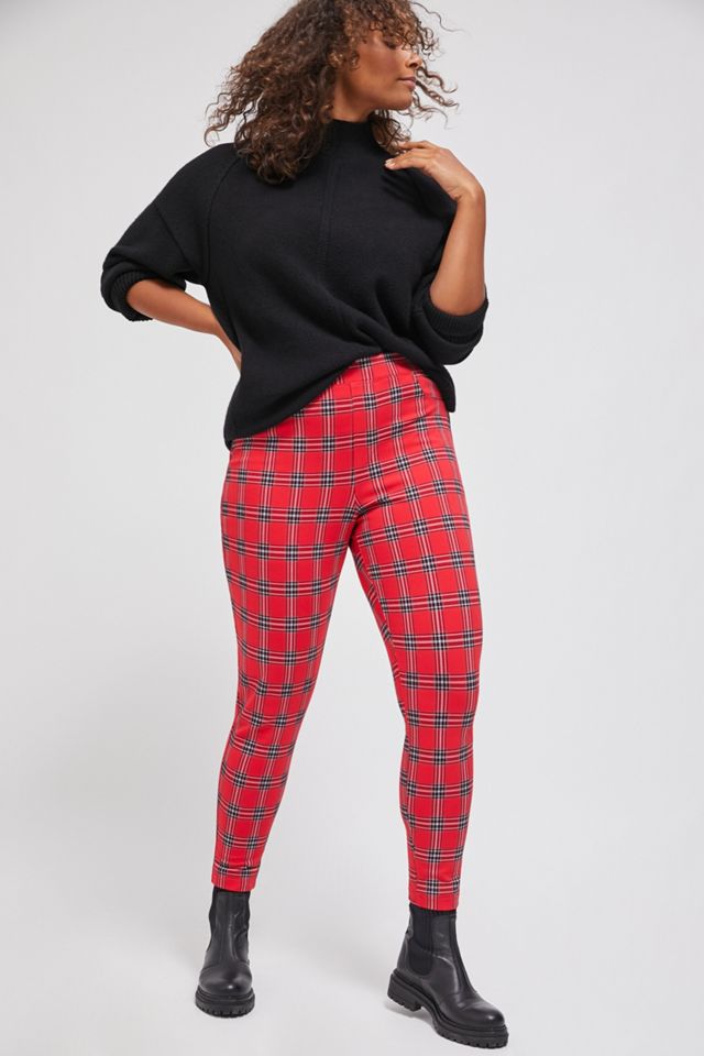 Sanctuary Plaid Runway Leggings #6