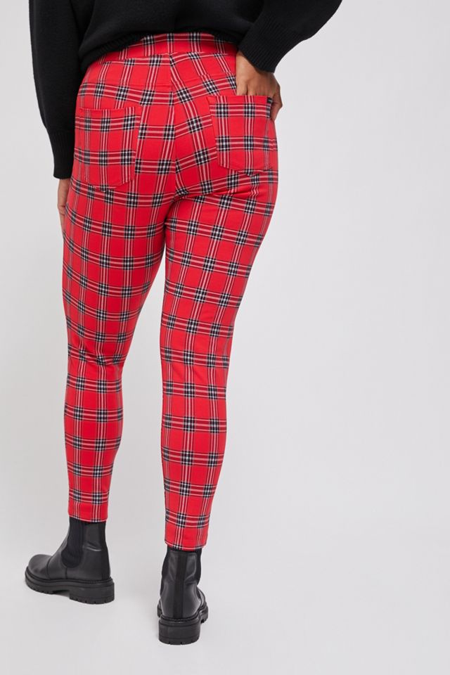 Sanctuary Plaid Runway Leggings #7