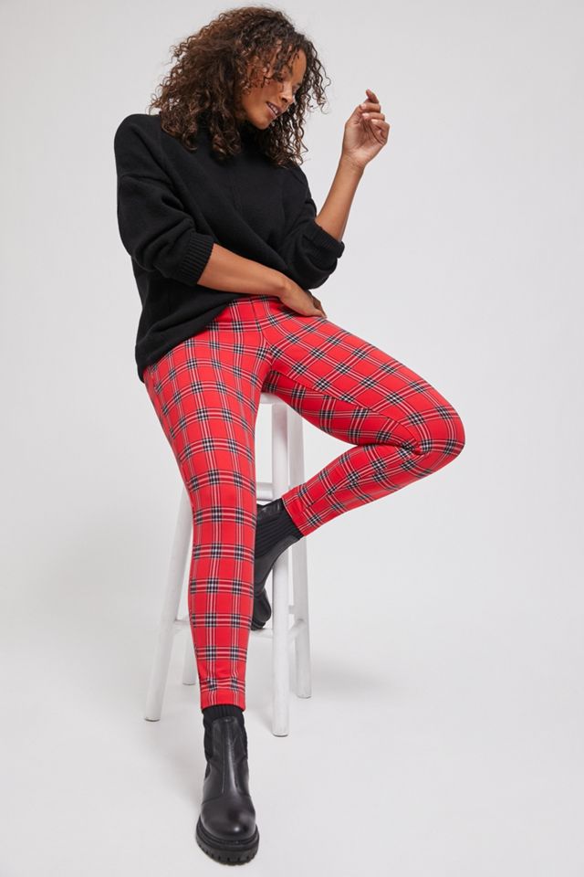 Sanctuary Plaid Runway Leggings #4