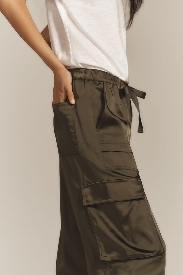 Sanctuary Satin Cargo Pants #2