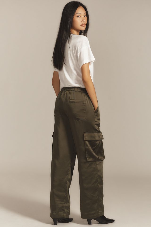 Sanctuary Satin Cargo Pants #3