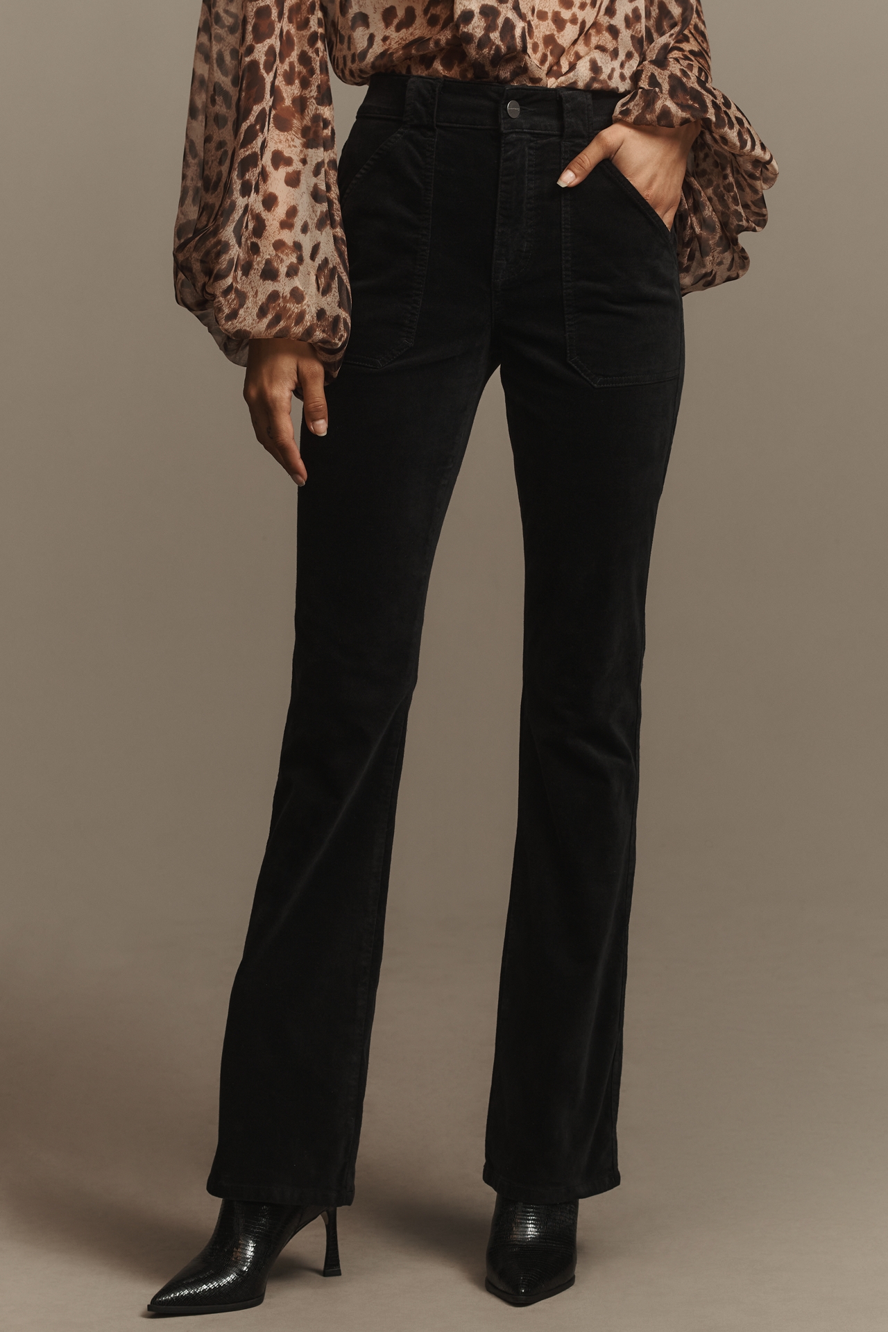 Sanctuary Velveteen Hayden Bootcut Pants