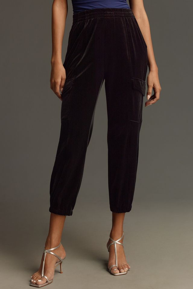 Sanctuary Relaxed Velvet Rebel Jogger Pants #1